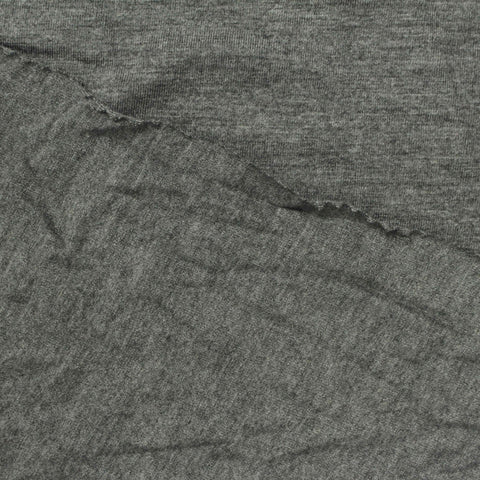 Heather Grey Marl Jersey Knit, Viscose, 170 gsm
