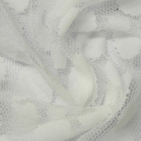 White Dots Mesh, Nylon, 145 cm