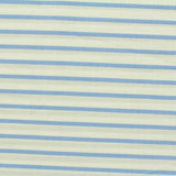 Blue Vertical-Stripe Poplin, Cotton — photo 3