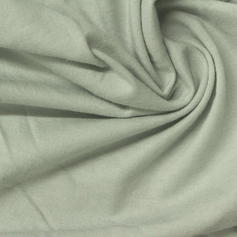 Cotton Polyester Jersey Knit Fabric, 150 gsm, 175 cm — Green, ref EF-259092