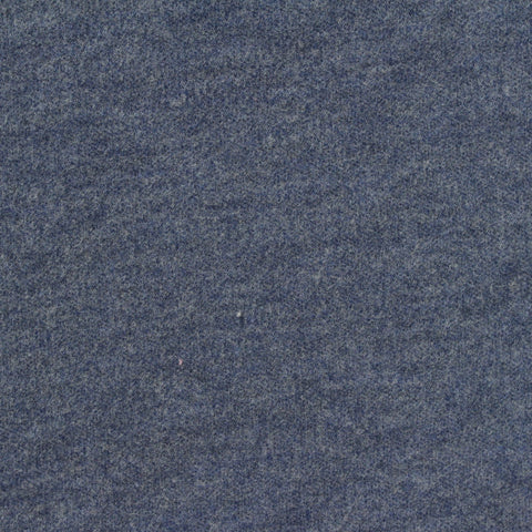 Blue Heathered-Marl Velvet, Poly-Viscose