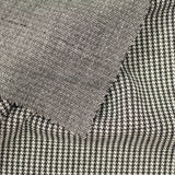 Black Houndstooth Jacquard, Poly-Viscose — photo 3