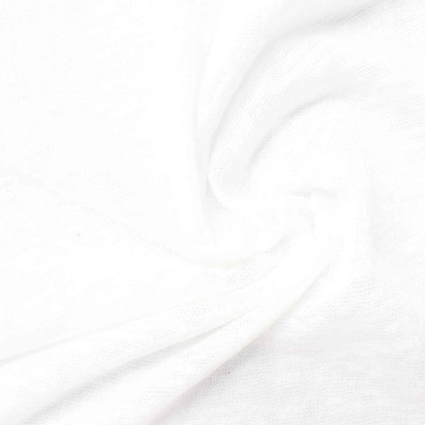 100% Polyester Knit Fabric, 145 gsm, 160 cm — White