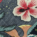 Cream Flowers Poplin, Cotton — photo 3