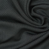 100% Polyester Interlock Knit Fabric, 140 gsm, 165 cm — Grey — photo 3