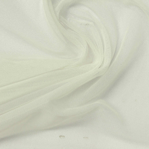 100% Polyester Mesh Fabric, 50 gsm, 160 cm — White