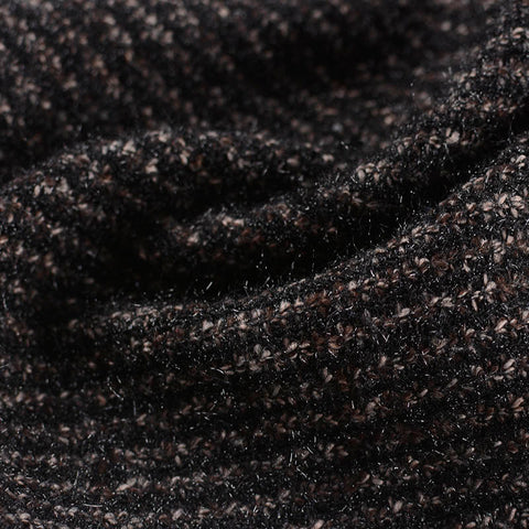 Dark Grey Marl Jacquard, Polyester, 444 gsm