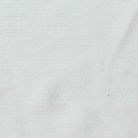 Jacquard Cotton Polyester Jersey Knit Fabric, 112 gsm, 168 cm — White