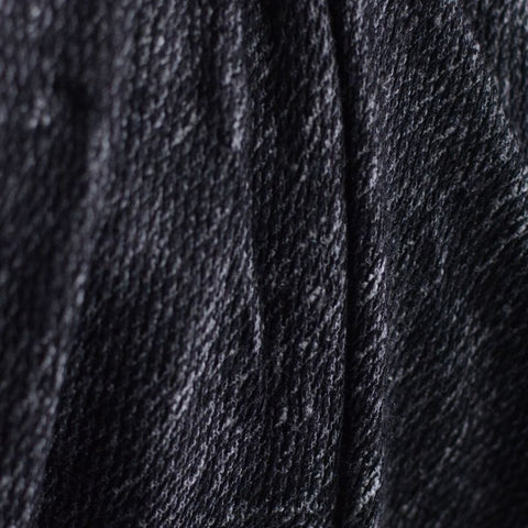 Dark Grey Marl Jersey Knit, Viscose-Poly, 168 gsm