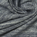 Grey Marl Jersey Knit, Cotton-Poly — photo 3