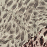 Brown Leopard Knit, Polyester — photo 3