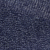 Navy Marl Rib Knit, Poly-Cotton — photo 3