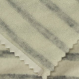 Grey Horizontal-Stripe Jersey Knit, Viscose-Poly — photo 3