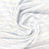 White Marl Jersey Knit, Poly-Linen — photo 3