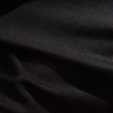 Jacquard Polyester Viscose Stretch Knit Fabric, 150 cm — Black — photo 3