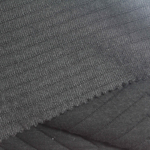 Dark Grey Chevron Jacquard, Poly-Cotton