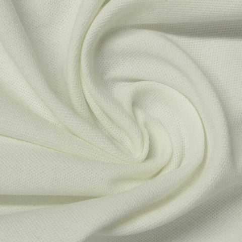 Piqué Knit Fabric, 213 gsm, 158 cm — Grey