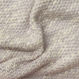 Cream Diagonal-Line Chunky Knit, Cotton-Poly — photo 3