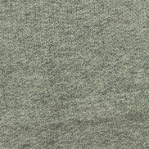 Grey Marl French Terry, Cotton-Poly, 320 gsm, 155 cm