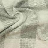 Dark Grey Check Knit, Polyester — photo 3