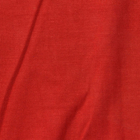 Viscose Stretch Jersey Knit Fabric, 251 gsm, 153 cm — Red