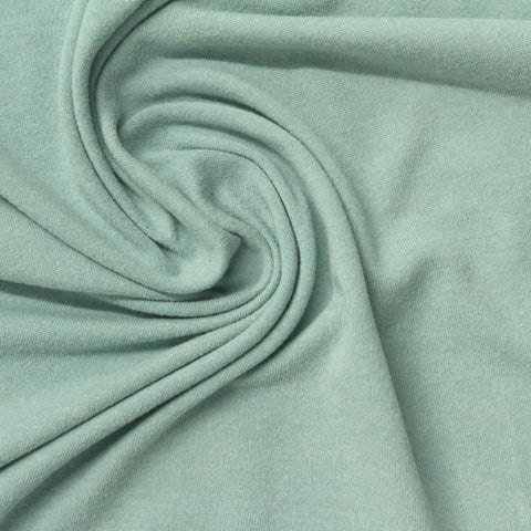 Light Blue-Green Marl Milk Silk Knit, Polyester