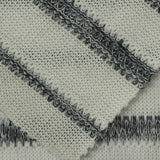 Striped Polyester Stretch Jersey Knit Fabric, 250 gsm, 148 cm — Grey — photo 3