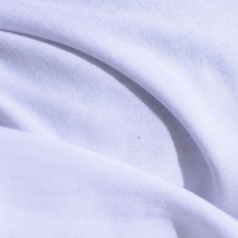 Polyester Viscose Stretch Jersey Knit Fabric, 179 gsm, 160 cm — White
