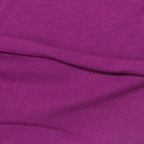 100% Cotton Jersey Knit Fabric, 160 gsm, 168 cm — Purple