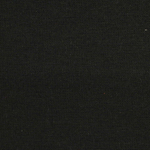 Polyester Cotton Scuba Knit Fabric, 250 gsm, 170 cm — Black