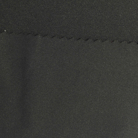 Nylon Stretch Jersey Knit Fabric, 215 gsm, 165 cm — Black