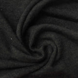 Polyester Stretch Knit Fabric, 230 gsm — Black — photo 3