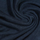 Viscose Polyester French Terry Fabric, 210 gsm, 160 cm — Navy — photo 3