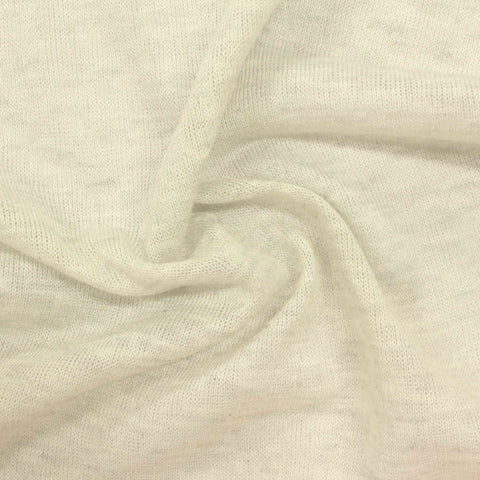 Polyester Viscose Chunky Knit Fabric, 144 gsm, 150 cm — Beige