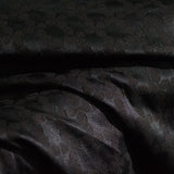 Black Tone-on-Tone Jacquard, Poly-Viscose — photo 3