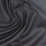 100% Polyester Birdseye Knit Fabric, 135 gsm, 155 cm — Black — photo 3