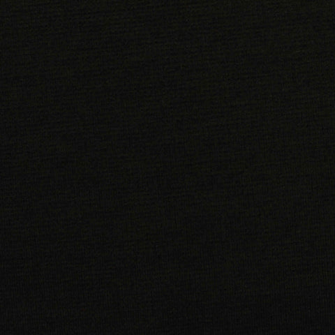Interlock Knit Fabric, 243 gsm, 180 cm — Black