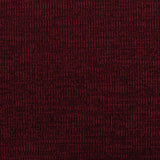 Burgundy Fine-Marl Rib Knit, Polyester — photo 3
