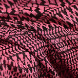 Pink Geometric-Diamond Jacquard, Poly-Metallic — photo 3