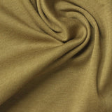 Cotton Tencel Lyocell Interlock Knit Fabric, 230 gsm, 165 cm — Khaki — photo 3