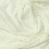 Nylon Stretch Lace Fabric, 106 gsm, 120 cm — Beige — photo 3