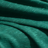Jacquard Polyester Stretch Knit Fabric, 215 gsm, 150 cm — Green — photo 3