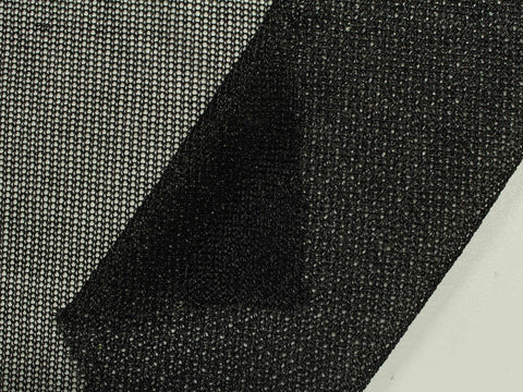 Viscose Metallic Stretch Jersey Knit Fabric, 162 gsm, 148 cm — Grey