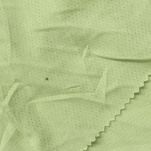 Polyester Cotton Mesh Fabric, 120 gsm, 150 cm — Green