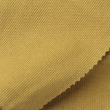 Cotton Stretch Rib Knit Fabric, 245 gsm, 120 cm — Khaki — photo 3