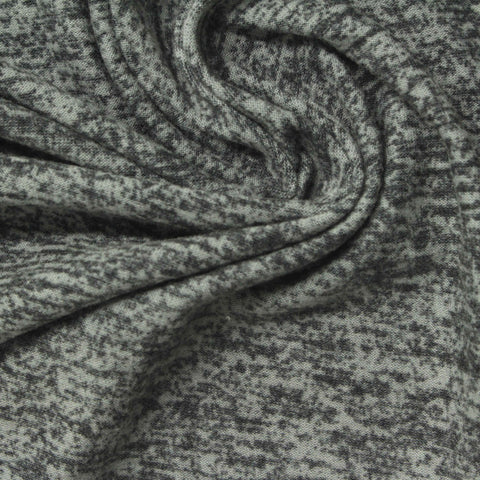 Light Grey Marl Milk Silk Knit, Polyester