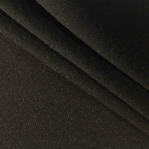 Black Marl Ponte Knit, Viscose-Nylon, 430 gsm, 160 cm, ref EF-206954