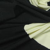 Black Abstract-Brushstroke Jersey Knit, Nylon-Spandex — photo 3