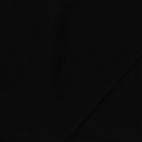 Polyester Cotton Stretch Jersey Knit Fabric, 185 gsm, 160 cm — Black — photo 3