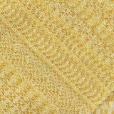 Yellow Zigzag Jersey Knit, Polyester — photo 3